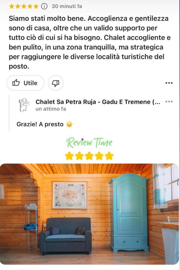 Chalet Sa Petra Ruja - Gadu E Tremene 시니스콜라 외부 사진